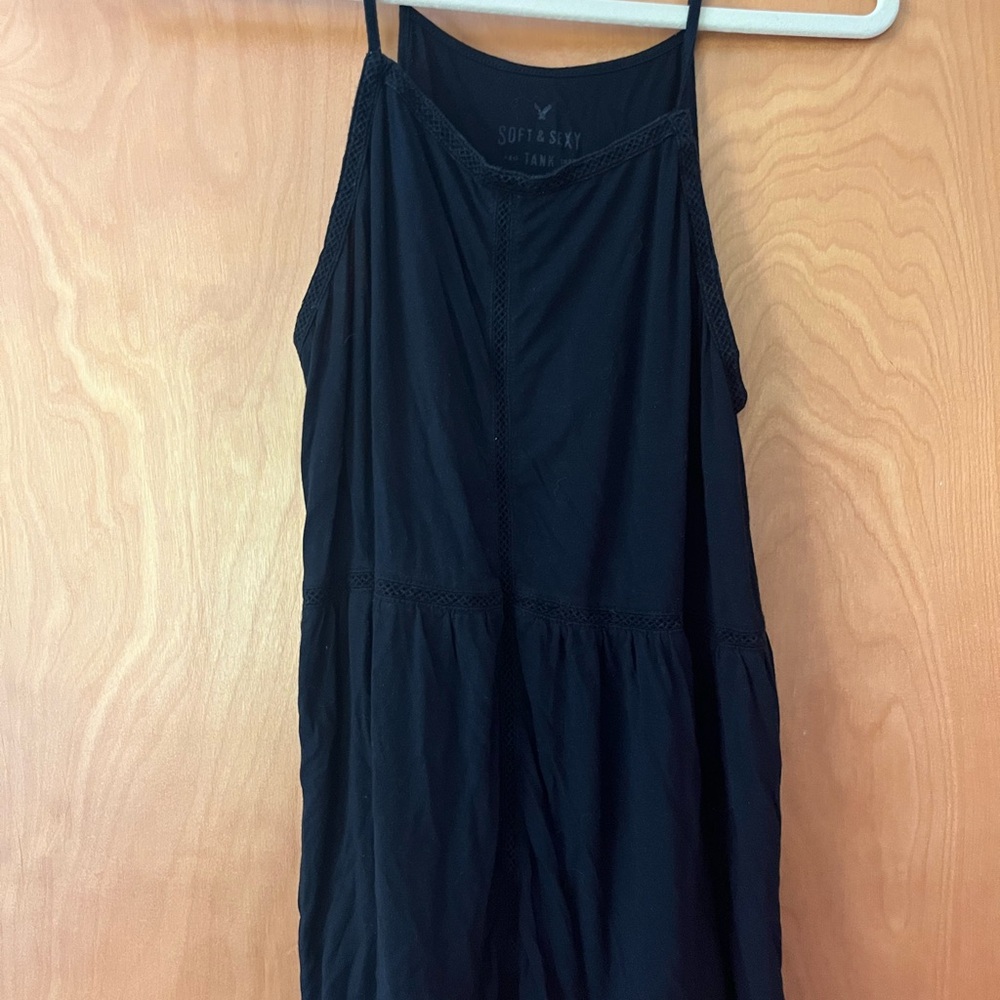 American Eagle Soft & Sexy Black Tank Top